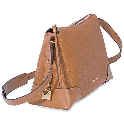 michael michael kors crosby medium messenger|Crosby Medium Pebbled Leather Messenger .